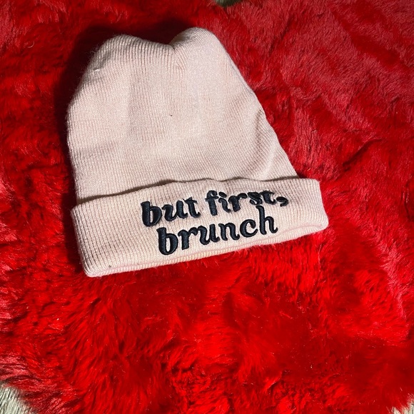 Pink & Black “Let’s go to a little brunch” Skully - Picture 6 of 6